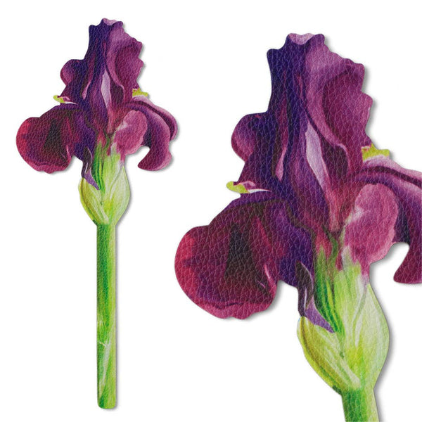 Flower Bookmarks: Purple Tulip