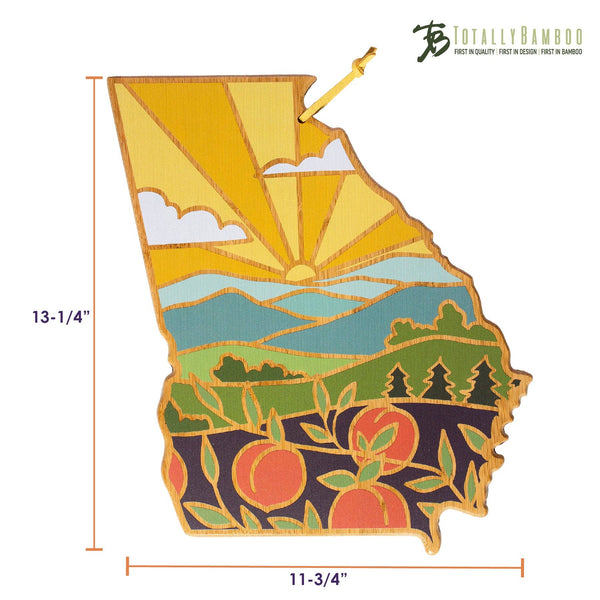 Georgia Cutting Board with Artwork by Summer Stokes