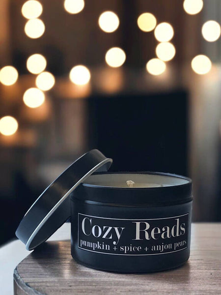 Cozy Reads Pumpkin Spice 4oz Soy Candle