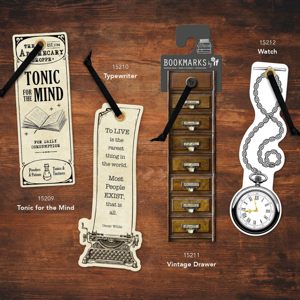 Academia Bookmarks: Quill & Ink