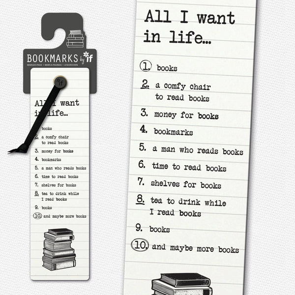 Literary Bookmarks: Books + PJs