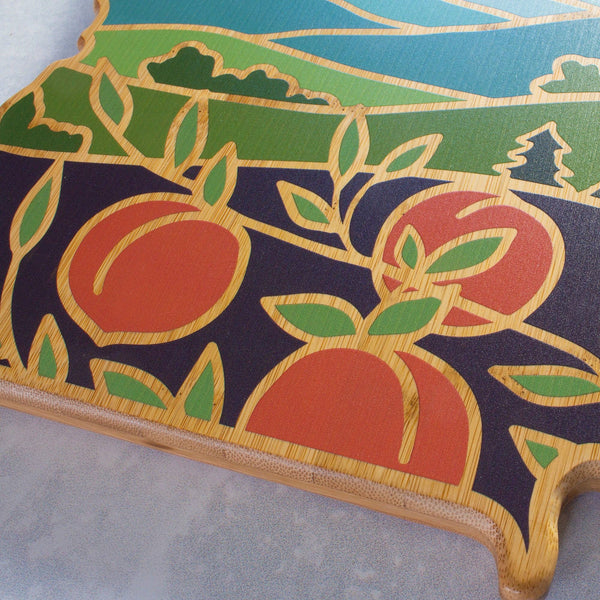 Georgia Cutting Board with Artwork by Summer Stokes