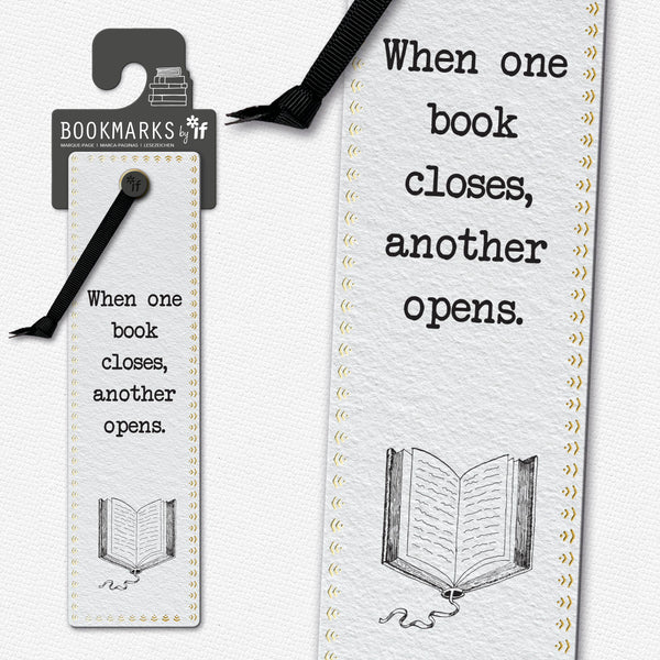 Literary Bookmarks: Another Opens
