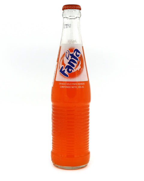 Fanta Orange (Mexican), 12oz Glass Bottle 12ct
