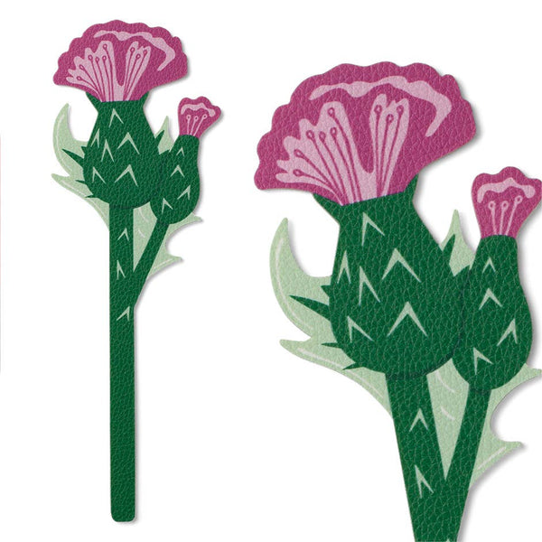 Flower Bookmarks: Purple Tulip