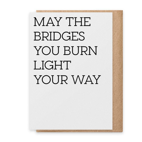 Bridges - Greeting Card