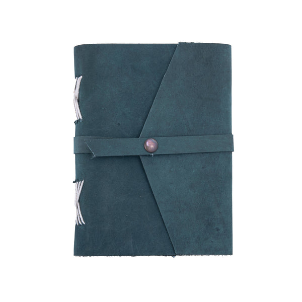 Leather journal diary with Unruled/Ruled page Travel journal: Lined