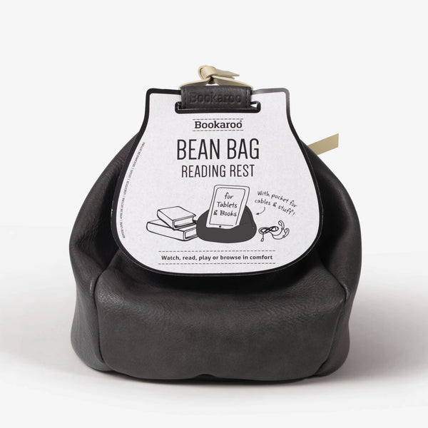 Bookaroo Bean Bag Reading Rest: Orange and Teal