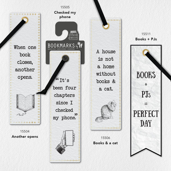 Literary Bookmarks: Books + PJs