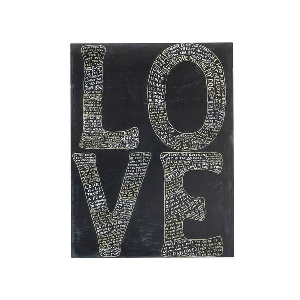 12"x16" L-O-V-E Art Poster