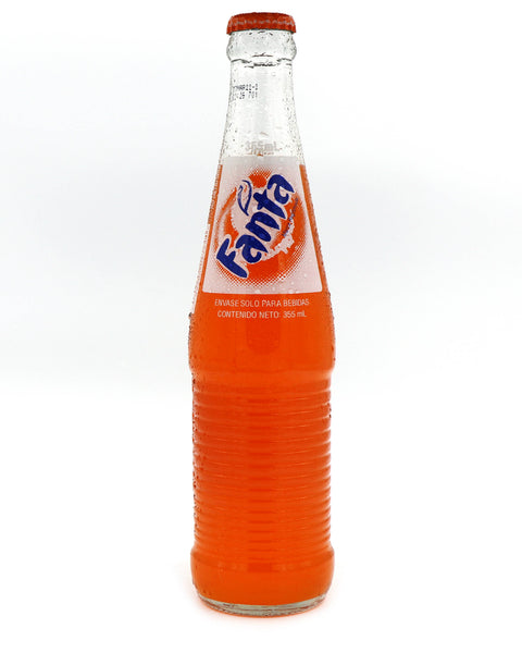 Fanta Orange (Mexican), 12oz Glass Bottle 12ct