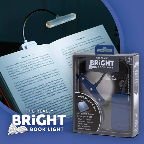 The Really Bright Book Light: Light Gray