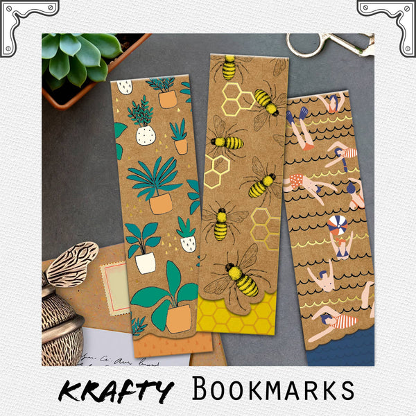 Krafty Bookmarks: Potted Plant