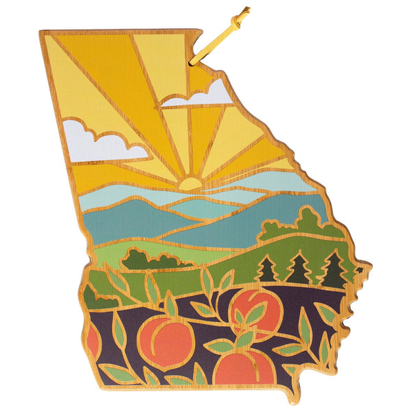 Georgia Cutting Board with Artwork by Summer Stokes