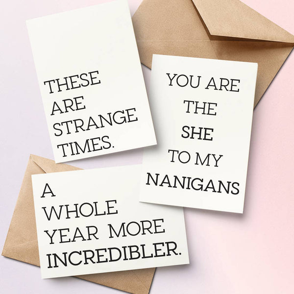 Folded Piece of Paper - Greeting Card