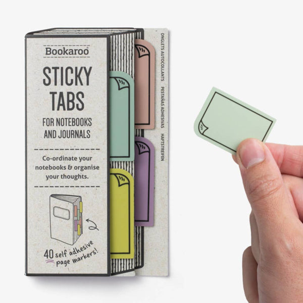 Bookaroo Sticky Tabs: Pinks