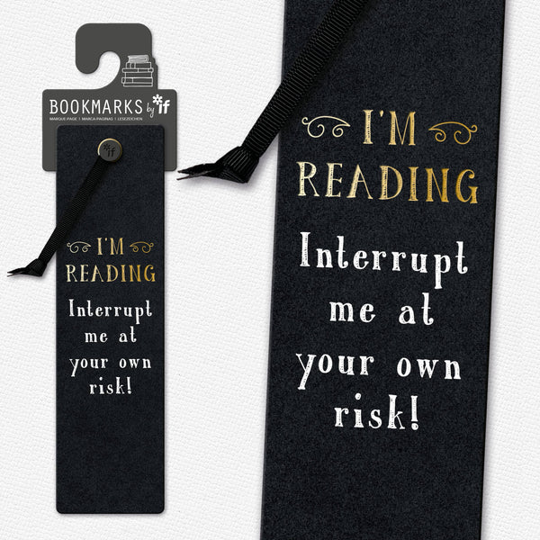 Literary Bookmarks: Interrupt Me